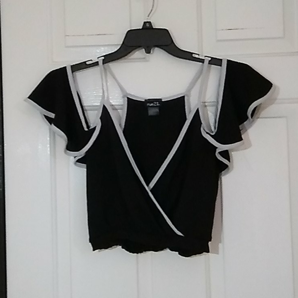 Black Crop Top